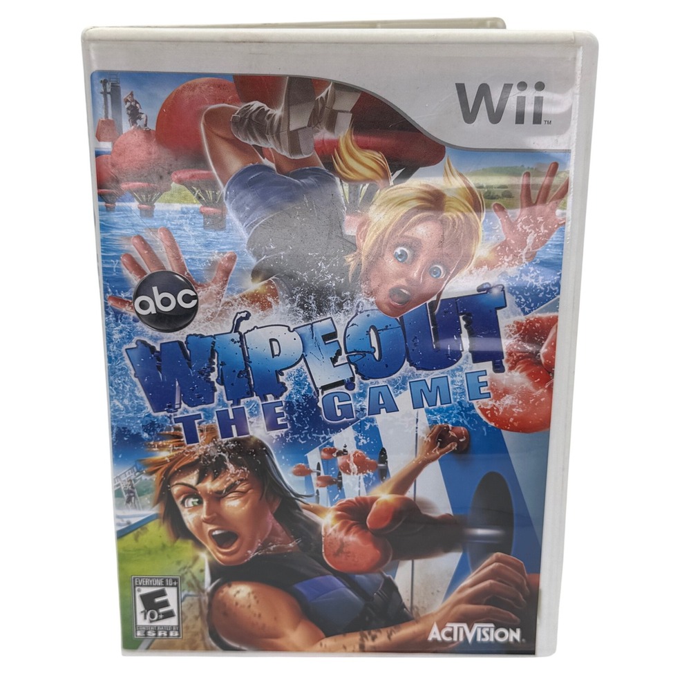 Wipeout‎ The Game Nintendo Wii Activision ABC TV Series Obstacle Course 2010